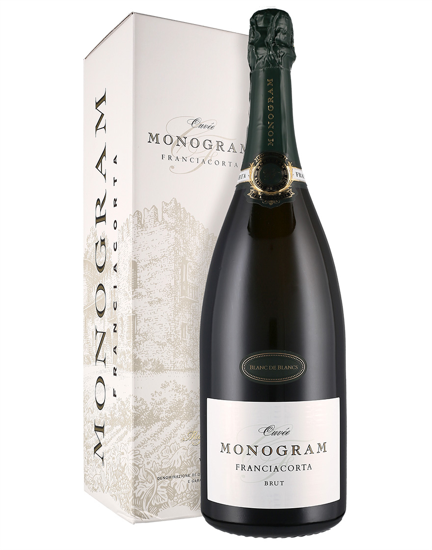 Franciacorta DOCG Cuvée Blanc de Blancs Brut Monogram Magnum 1,5 ℓ, En Étui