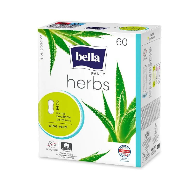 Bella Herbs дневни улошци са алое вером, 60 комада