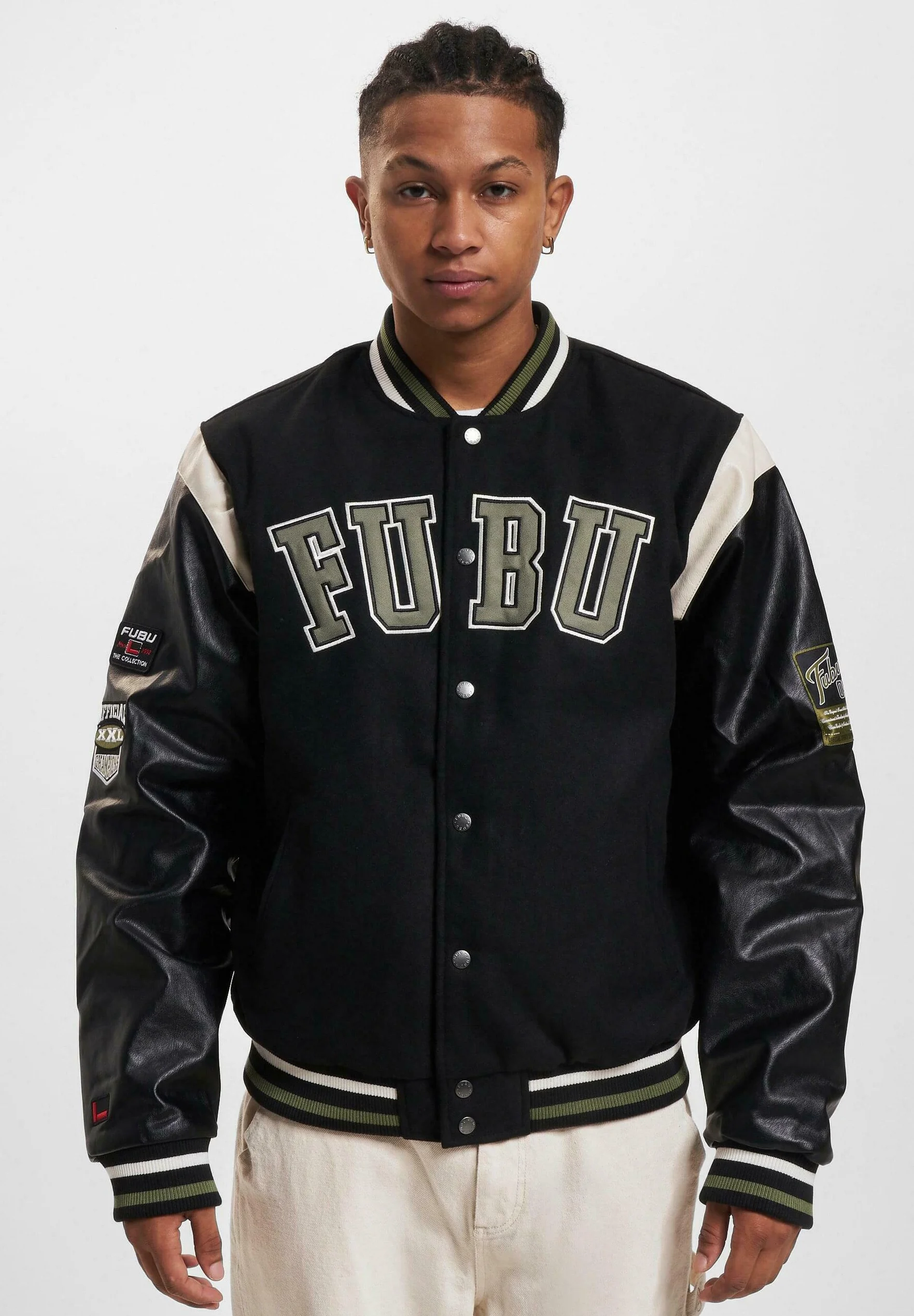 Chaqueta bomber universitaria unisex Fubu