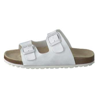 Leone Pantolette in silber