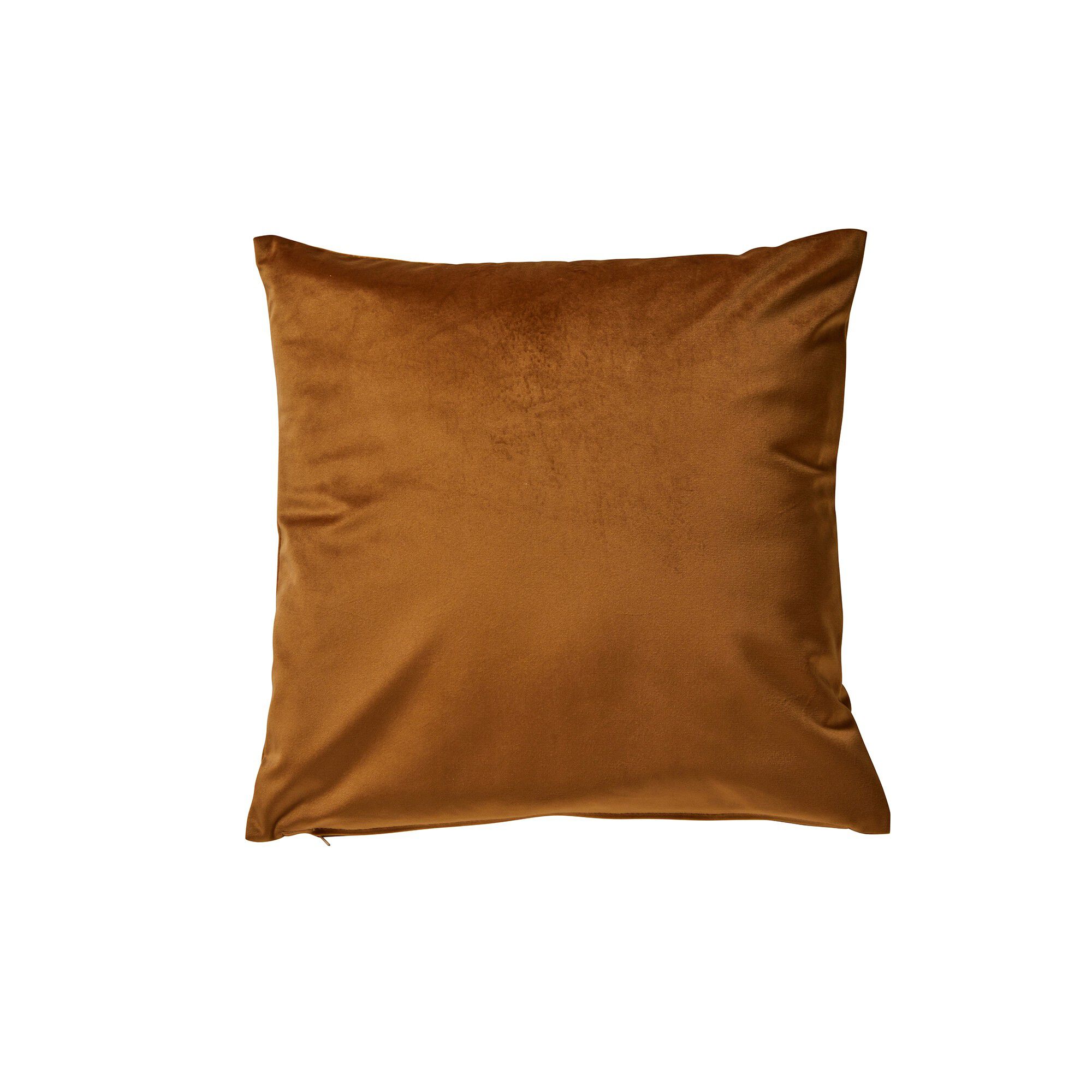 Housse coussin en velours uni