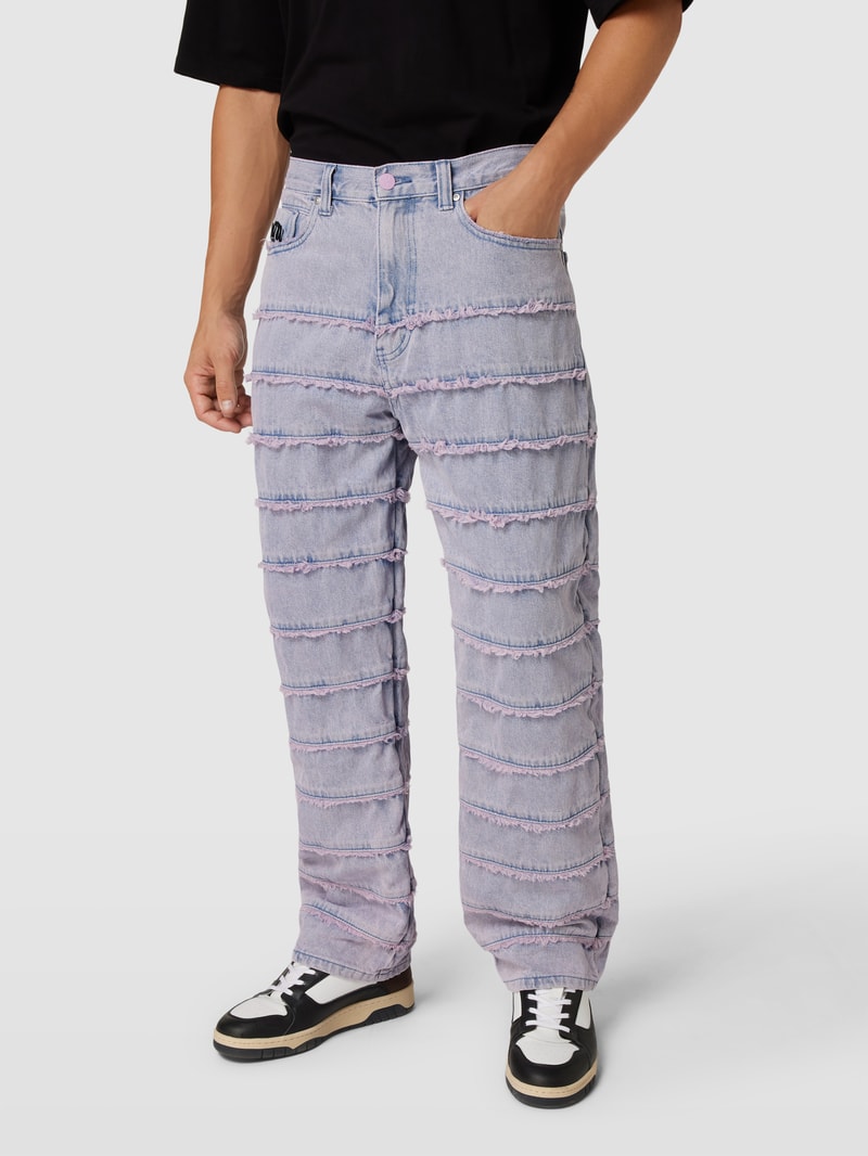 Jeans im 5-Pocket-Design - MATX x REVIEW in hellblau