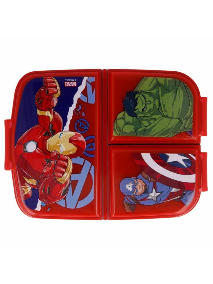 Stor Marvel Avengers 3-fach Brotdose Comic - Lunch Box 3 Jahre günstig kaufen onesize