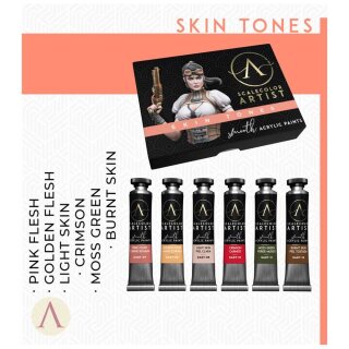 Artist Scale Color Set: Skin Tones (6x 20ml)