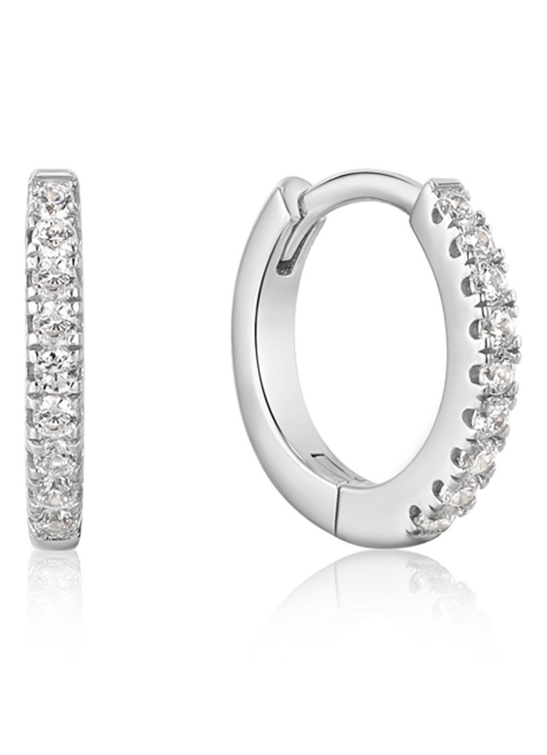 Orecchini Ania Haie Sparkle Mini in argento sterling e zirconi cubici