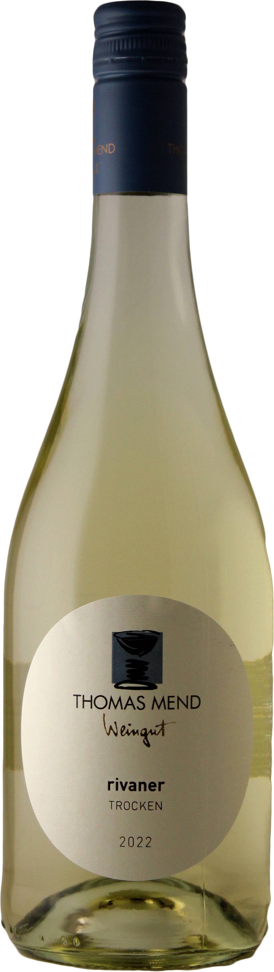 Weingut Thomas Mend Rivaner trocken 2022