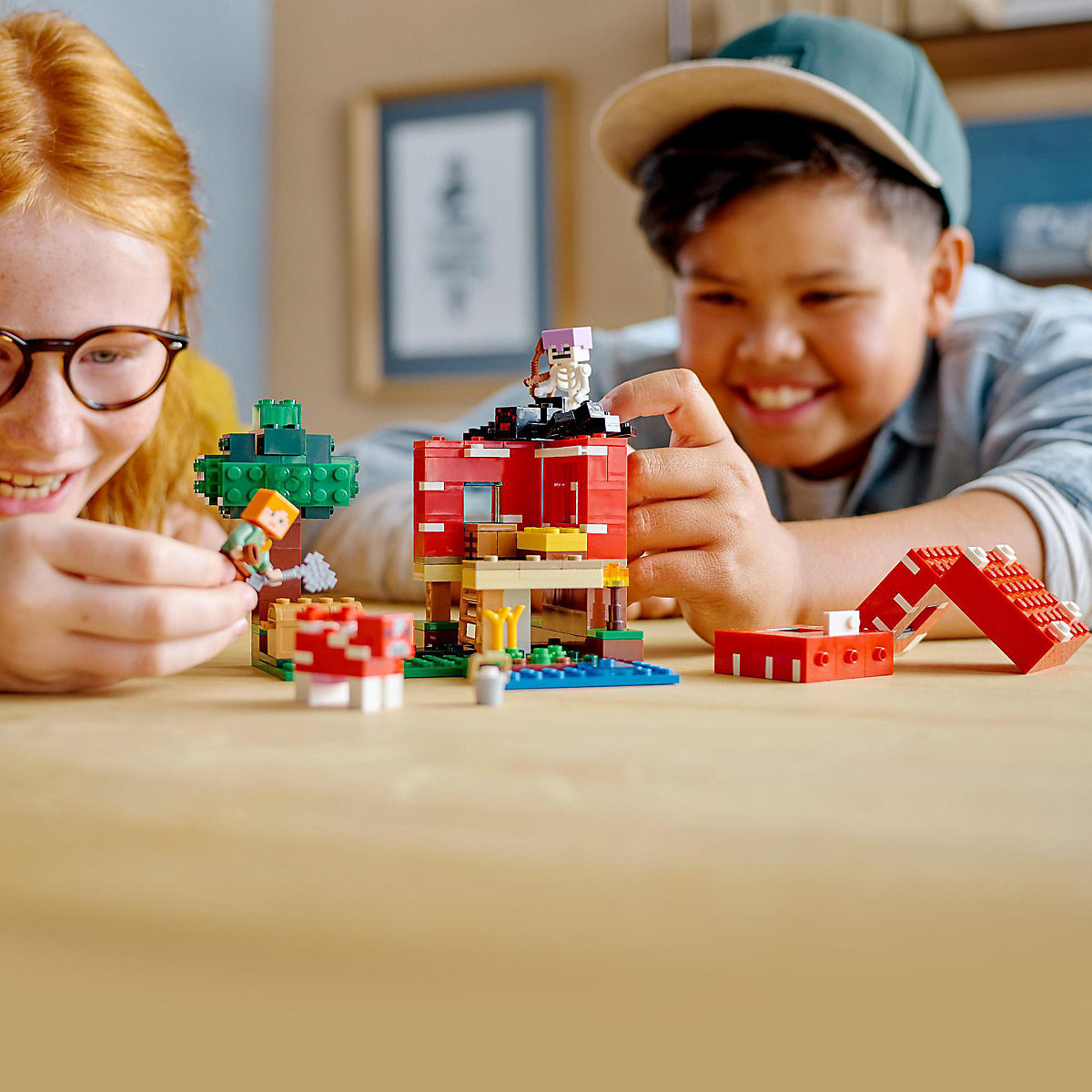 LEGO® Minecraft 21179 Das Pilzhaus