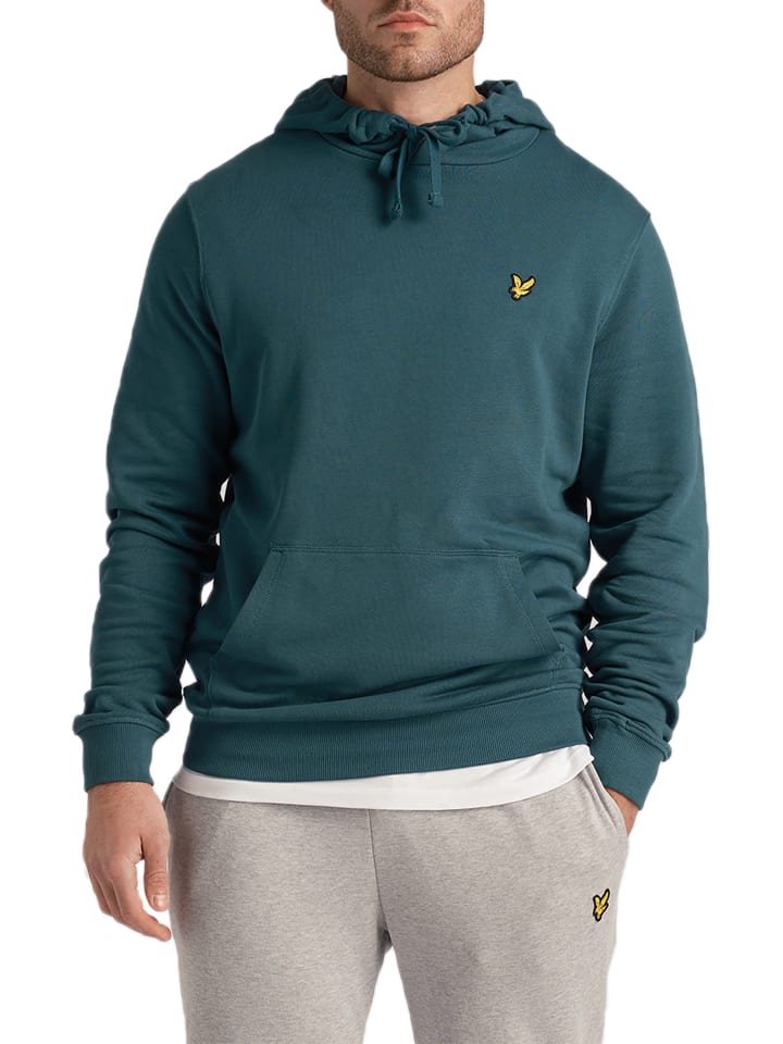 Lyle & Scott Hoodie in Malachitgrün günstig kaufen