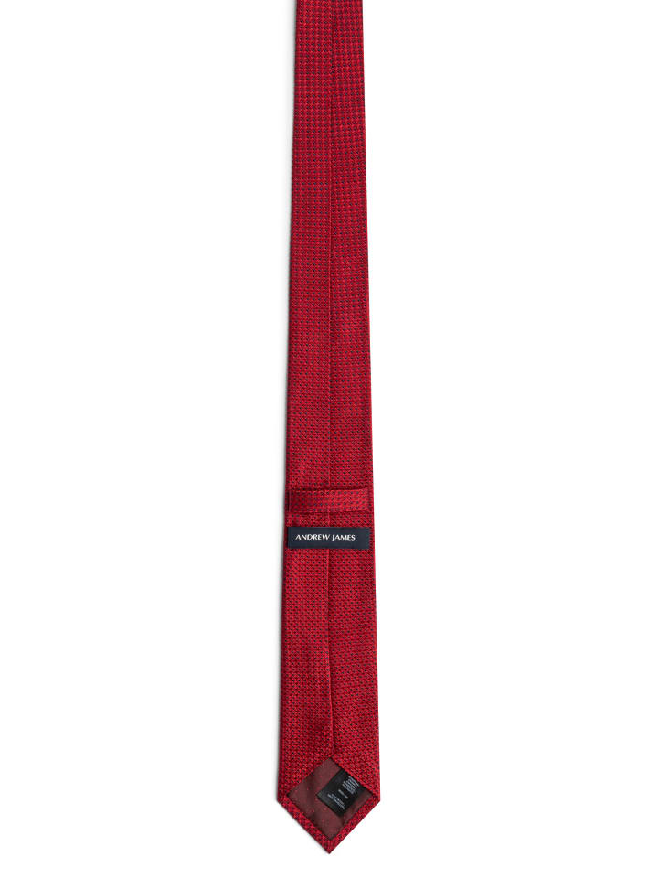 Andrew James Seiden-Krawatte in rot - 0001 günstig kaufen onesize