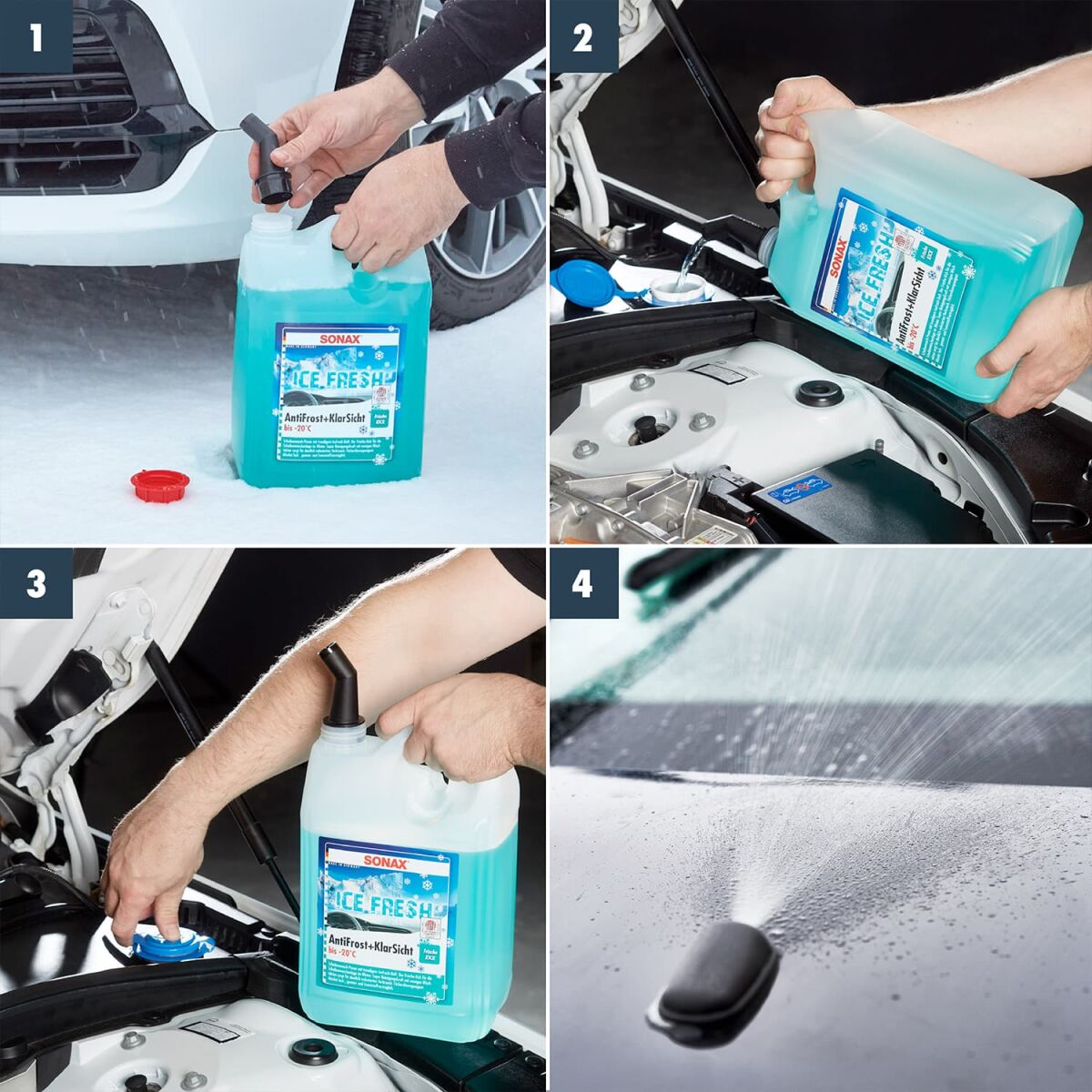 SONAX AntiFrost&KlarSicht bis -20°C IceFresh 5L