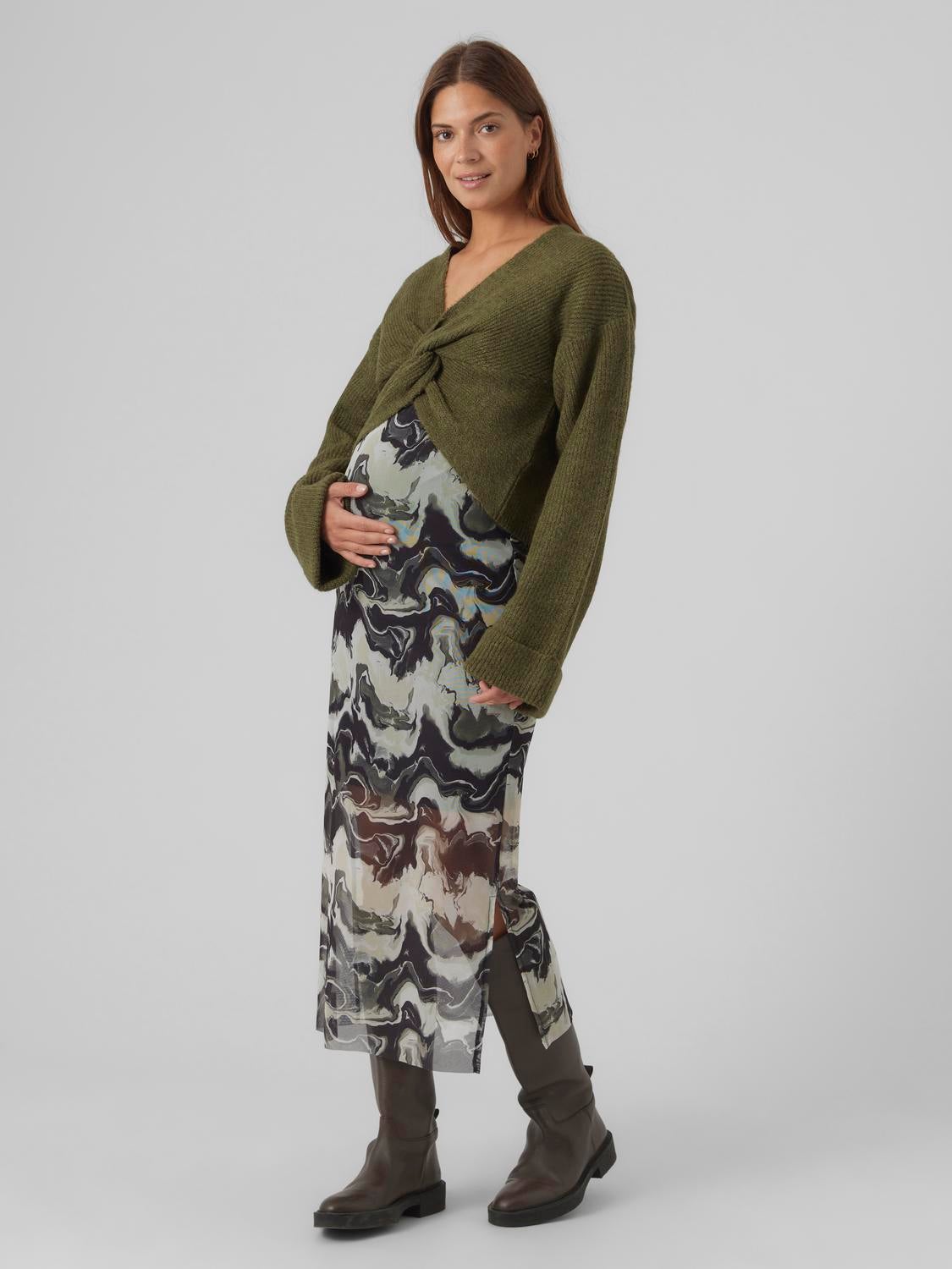 Umstands-strickpullover