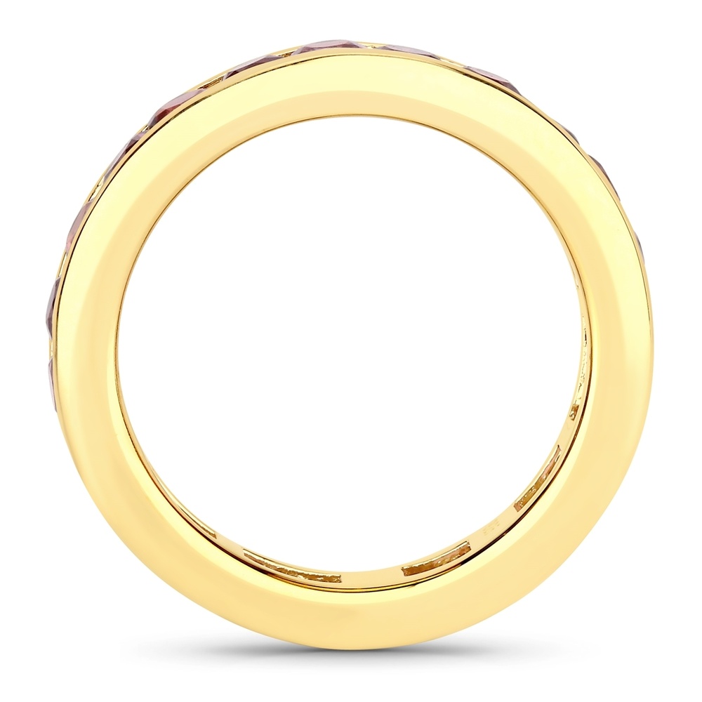 Rafaela Donata Bague Argent sterling Rhodolite en Or jaune Bague