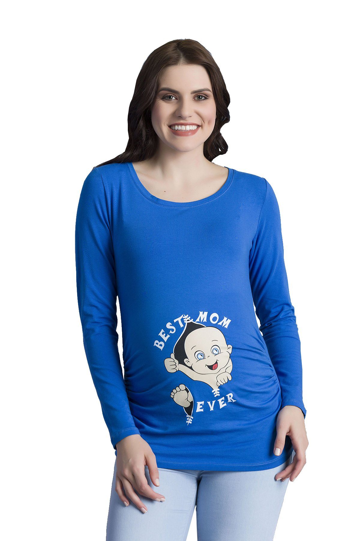 M.M.C. Umstandsshirt Best Mom Ever mit Motiv