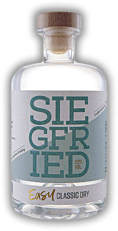Siegfried Easy Classic Dry Siegfried Easy Classic Dry Eine alkoholreduzierte Spirituose. 0,5	 Liter - Vol 20%
