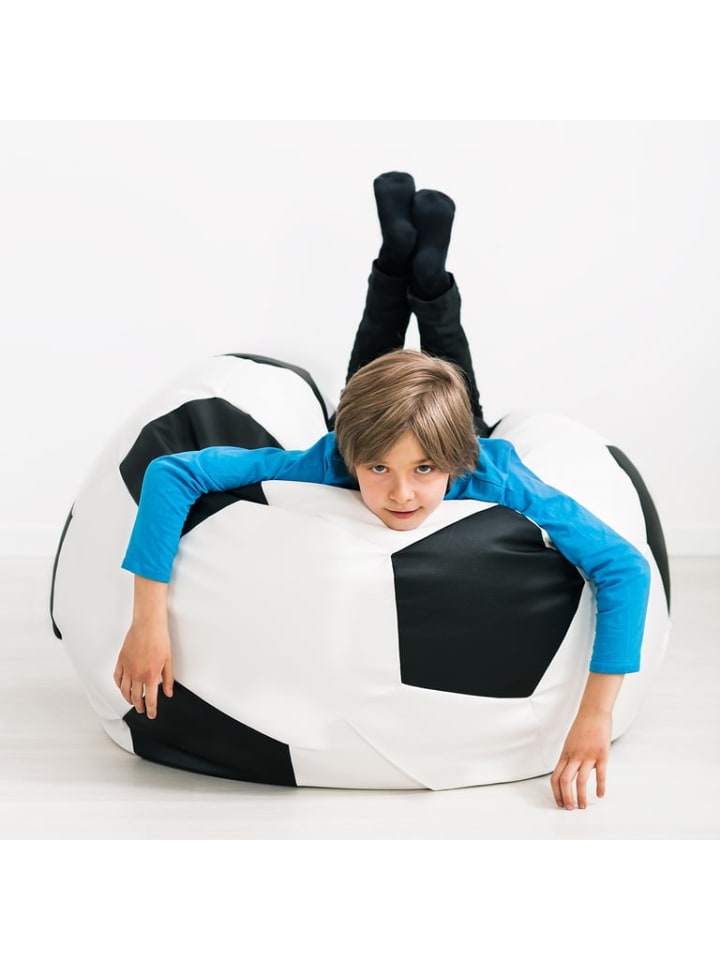 Lumaland Luxury Fußball Sitzsack Fußballsitzkissen - klein günstig kaufen onesize