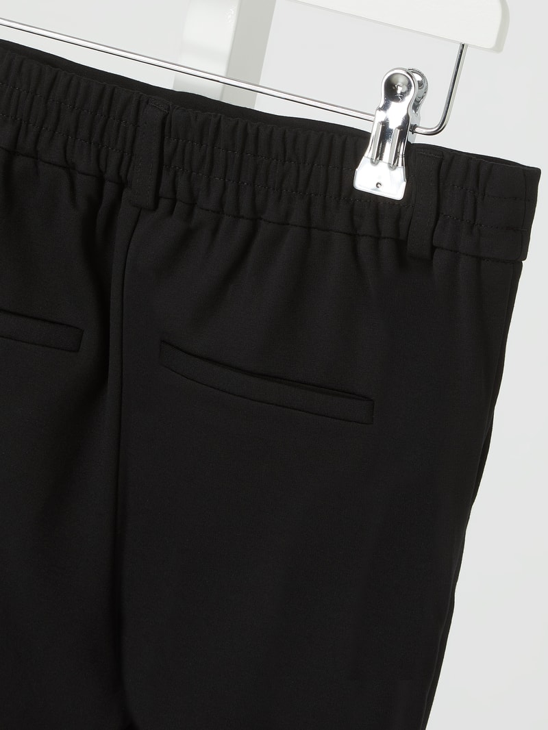 Schlupfhose mit Stretch-Anteil Modell 'Poptrash' in schwarz