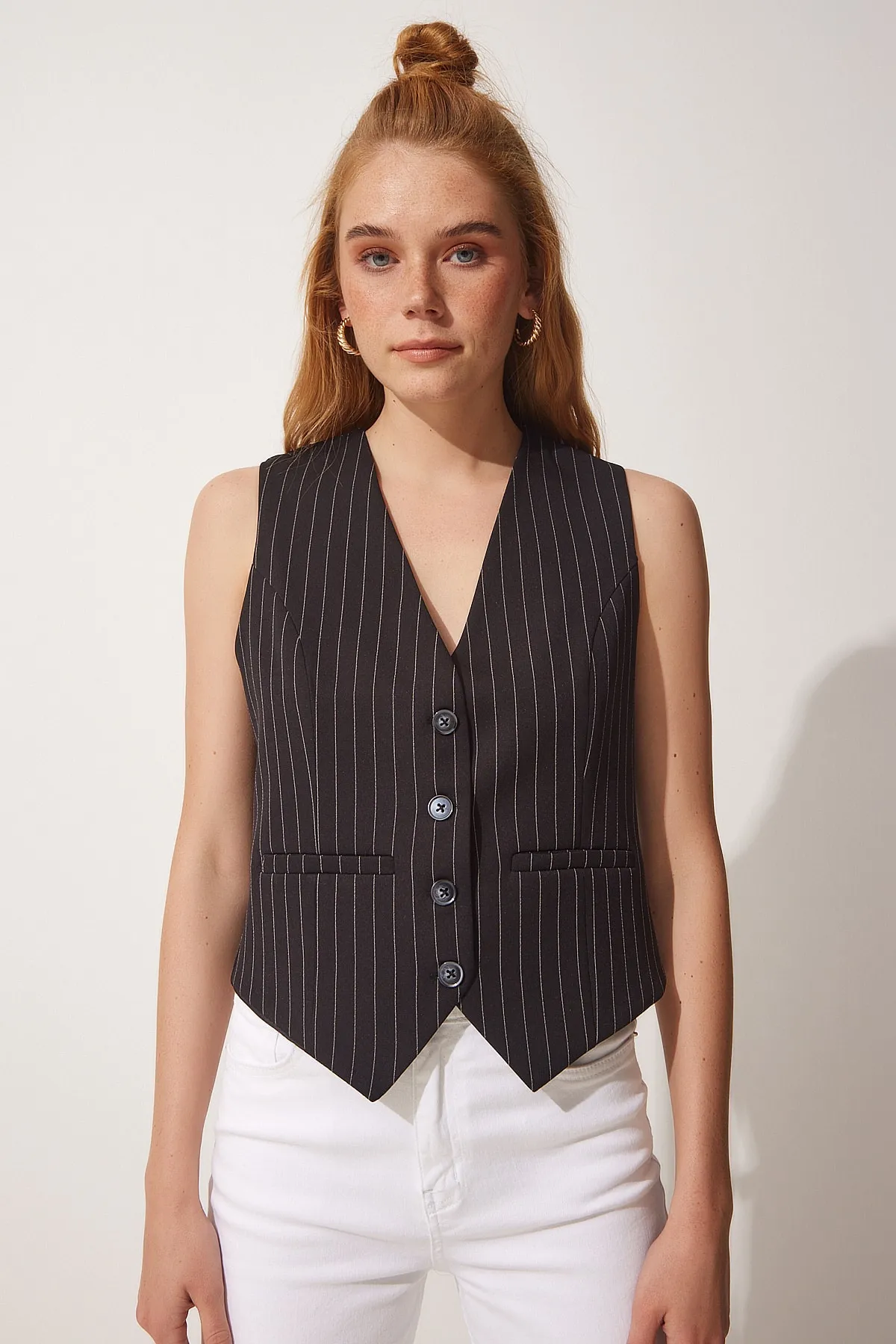 Happiness İstanbul  Weste - Schwarz - Basic