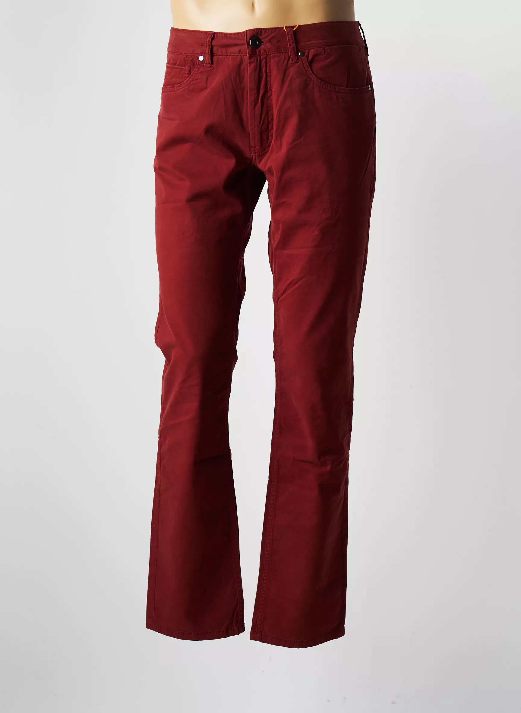 Tibet Pantalons Droits Homme couleur rouge