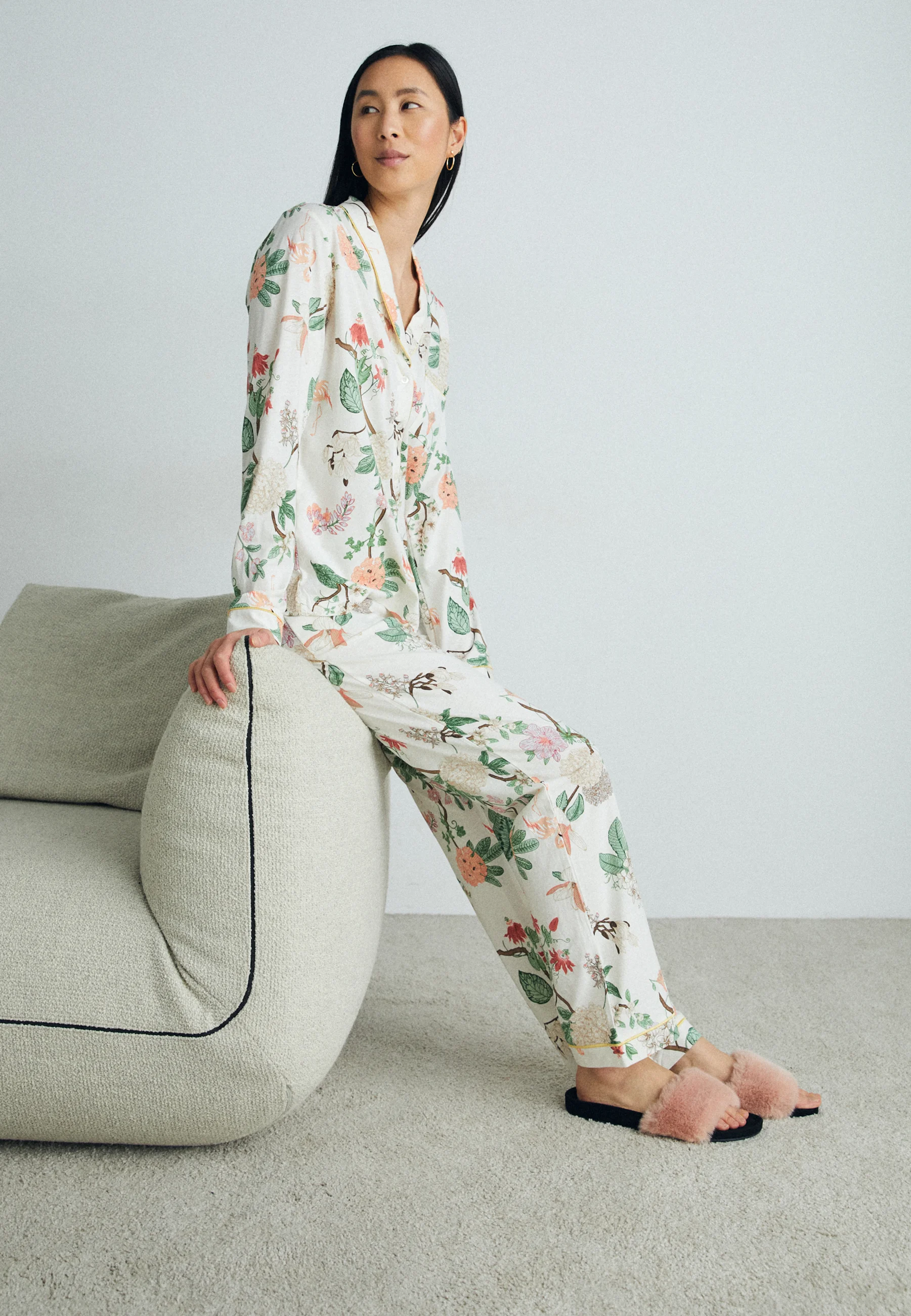 LASCANA LAS FLAMINGOLD CLASSIC PJ - Pijama