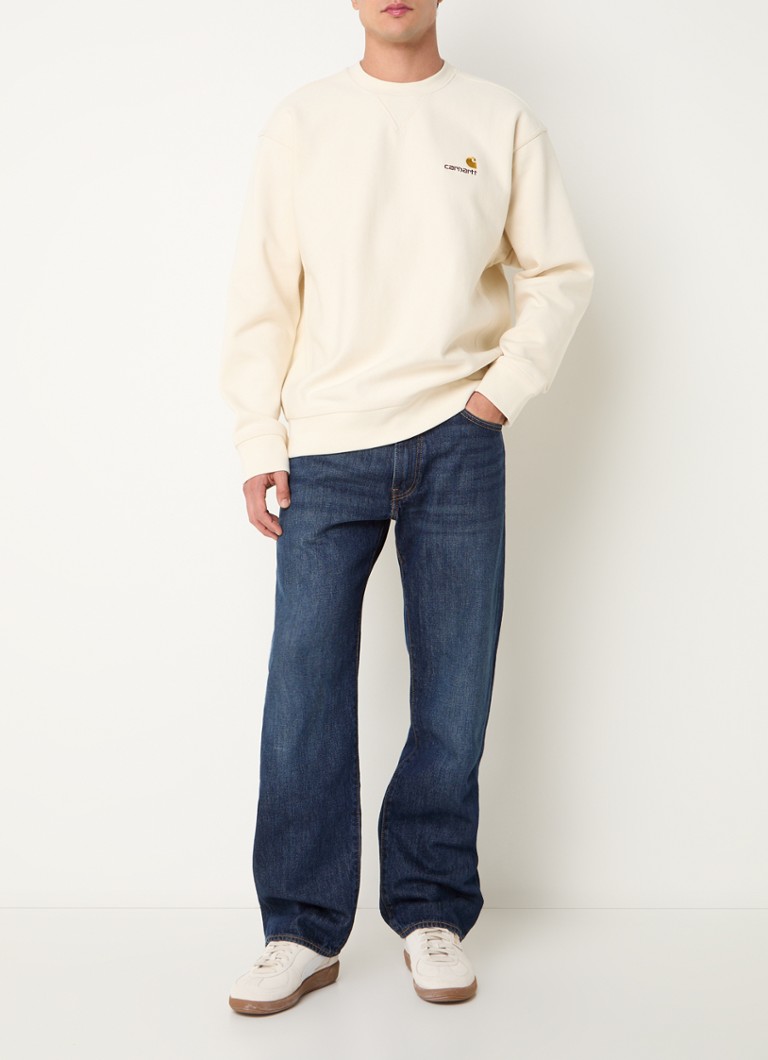 Maglione Carhartt WIP American Script con logo ricamato