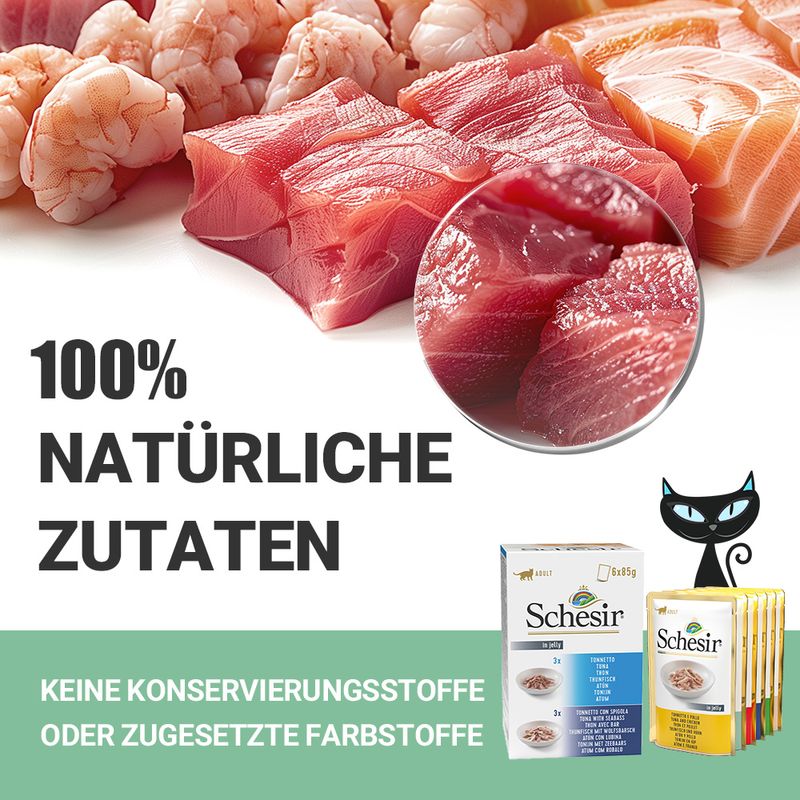 Schesir Jelly Pouch 6 x 85 g zu TOP-Preisen