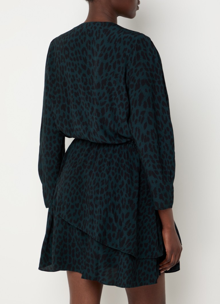 Rochie scurtă cu imprimeu leopard Zadig&Voltaire Rogers