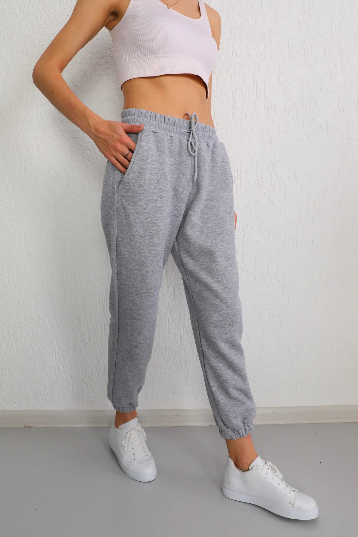 BİKELİFE  Jogginghose - Grau - Jogger