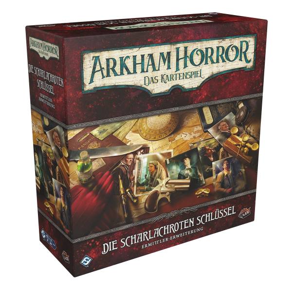 Arkham Horror: Das Kartenspiel – Die scharlachroten Schlüssel (Ermittler-Erw.)