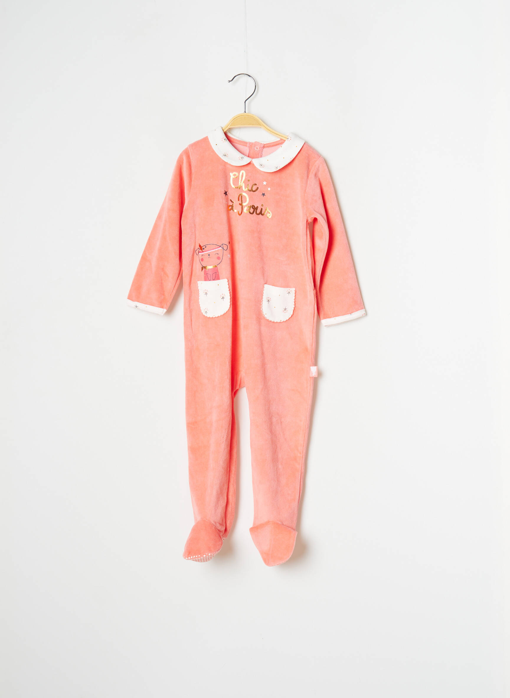 Petit Beguin Pyjamas 1 Fille couleur rose