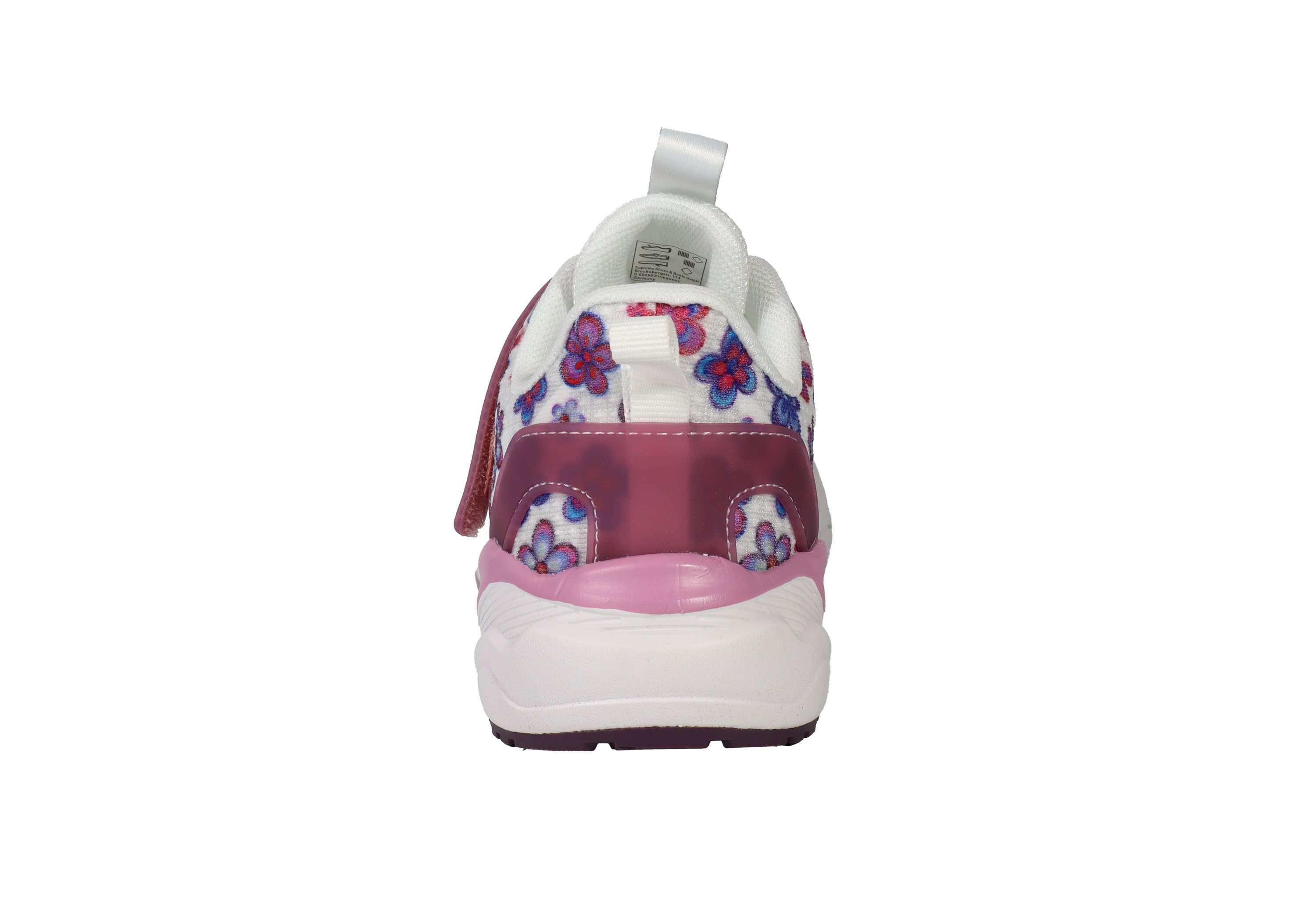 Lurchi Sneaker Leif YK-ID - white rose flowers