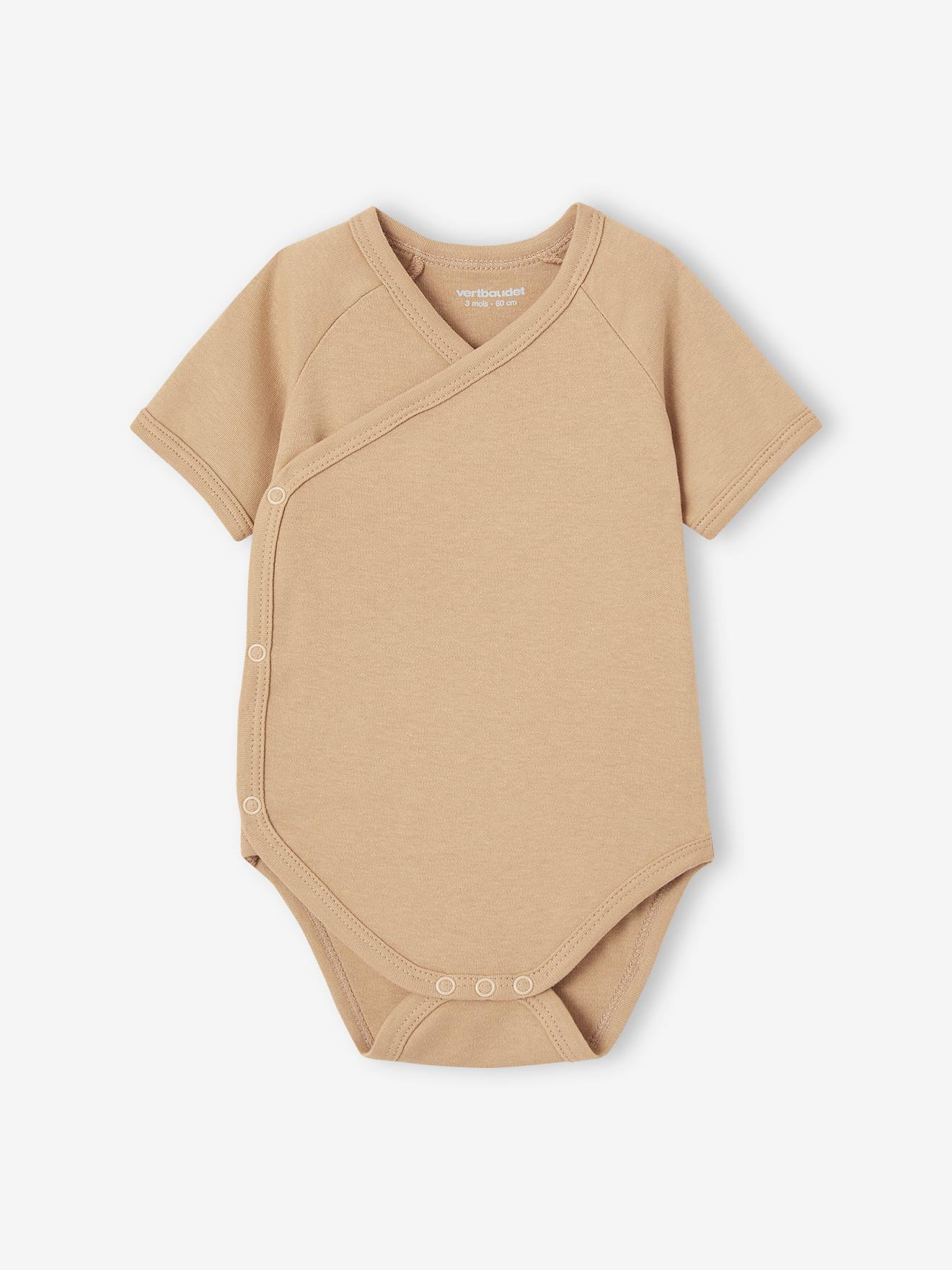 Vertbaudet 7er-Pack Baby Wickelbodys BASICS - mehrfarbig