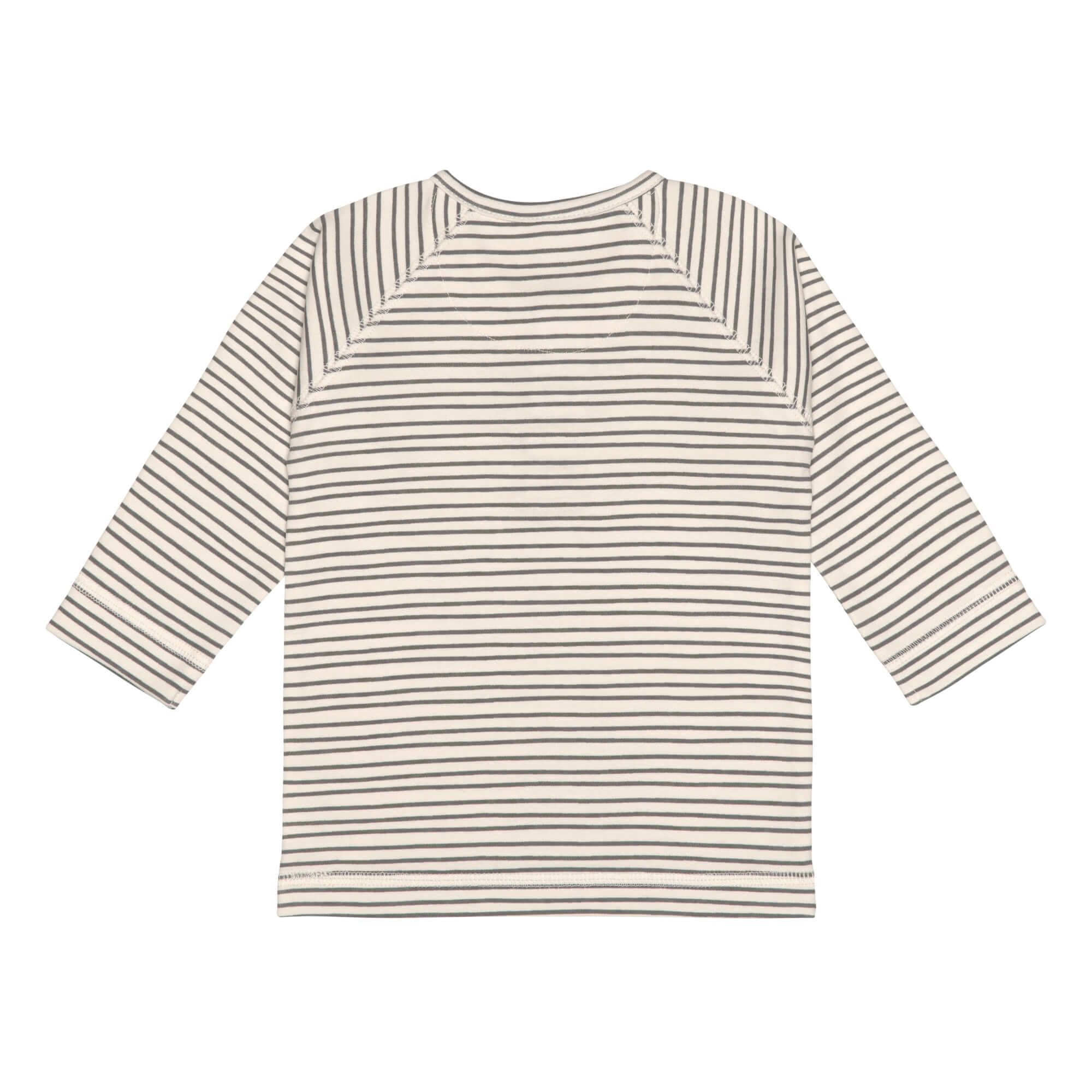 Baby Langarmshirts - Bio Baumwolle, Striped, Grau