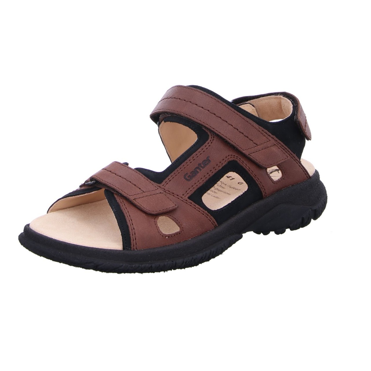 GANTER Komfort Sandalen braun