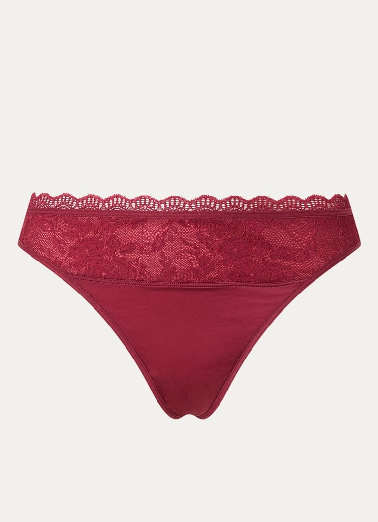 Marlies Dekkers String Carita con pizzo