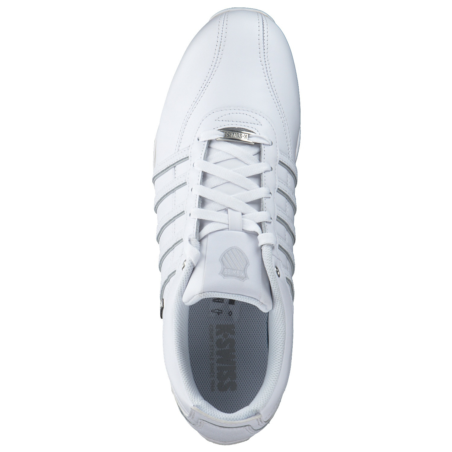 K-Swiss Arvee 02453, Sneakers Low, Herren, WHITE/WHITE/GRAY VIOLET/SPLIT-