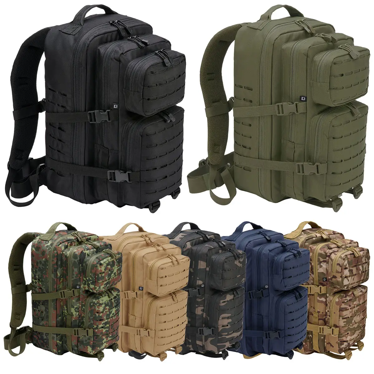 US Rucksack Cooper Laser Cut large versch. Farben