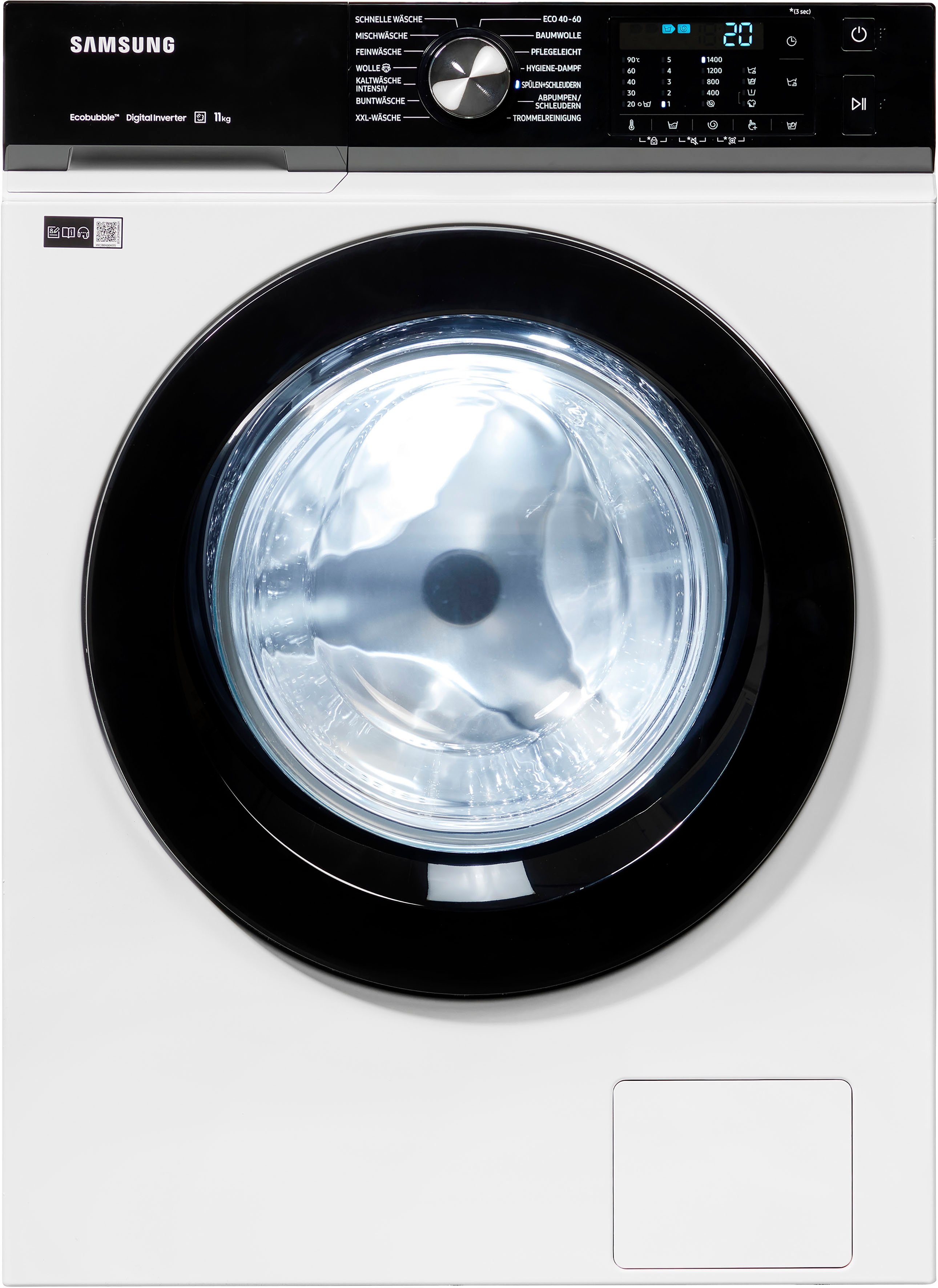 Samsung Waschmaschine WW1EBBA049AE, 11 kg, 1400 U/min