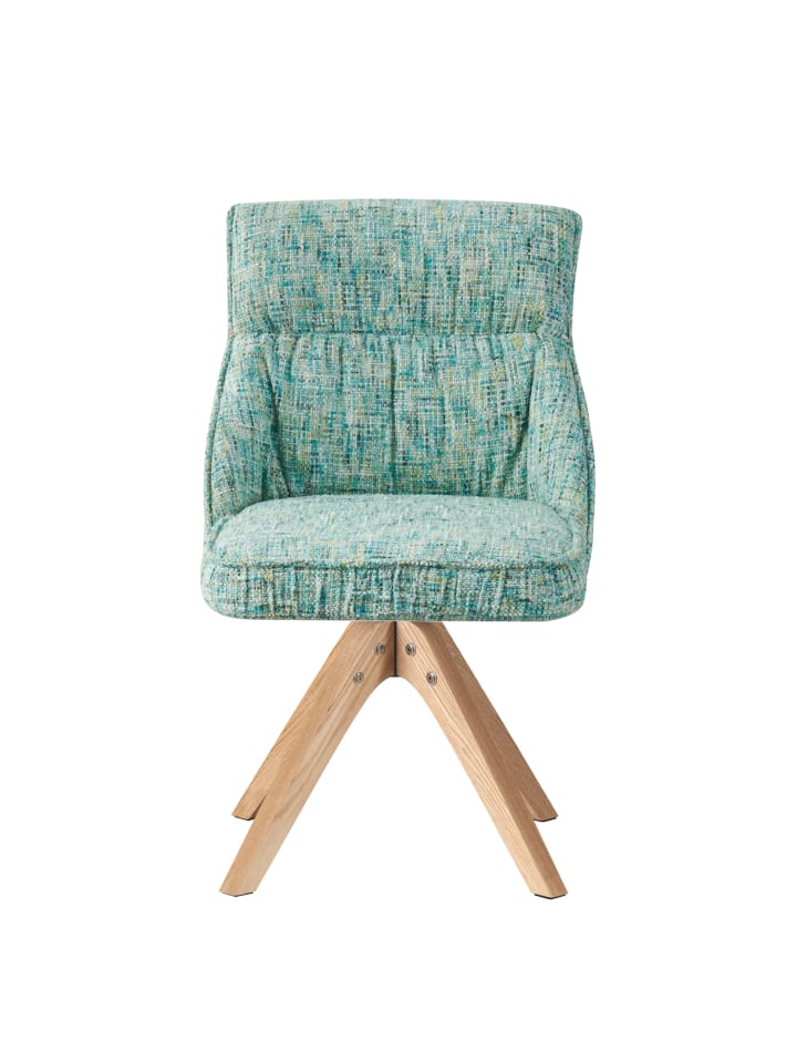DUBI Möbel 2er-Set: Drehstuhl TALINA in Türkis - (B)49 x (H)84 x  (T)62 cm günstig kaufen onesize