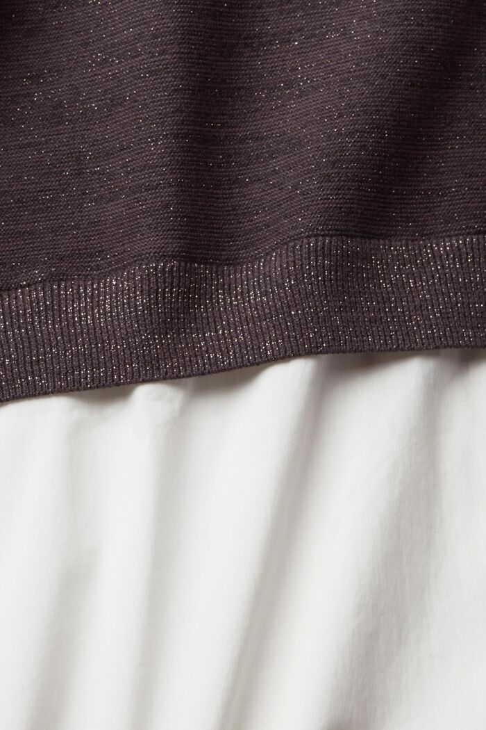 Pullover im Lagenlook, Baumwollmix