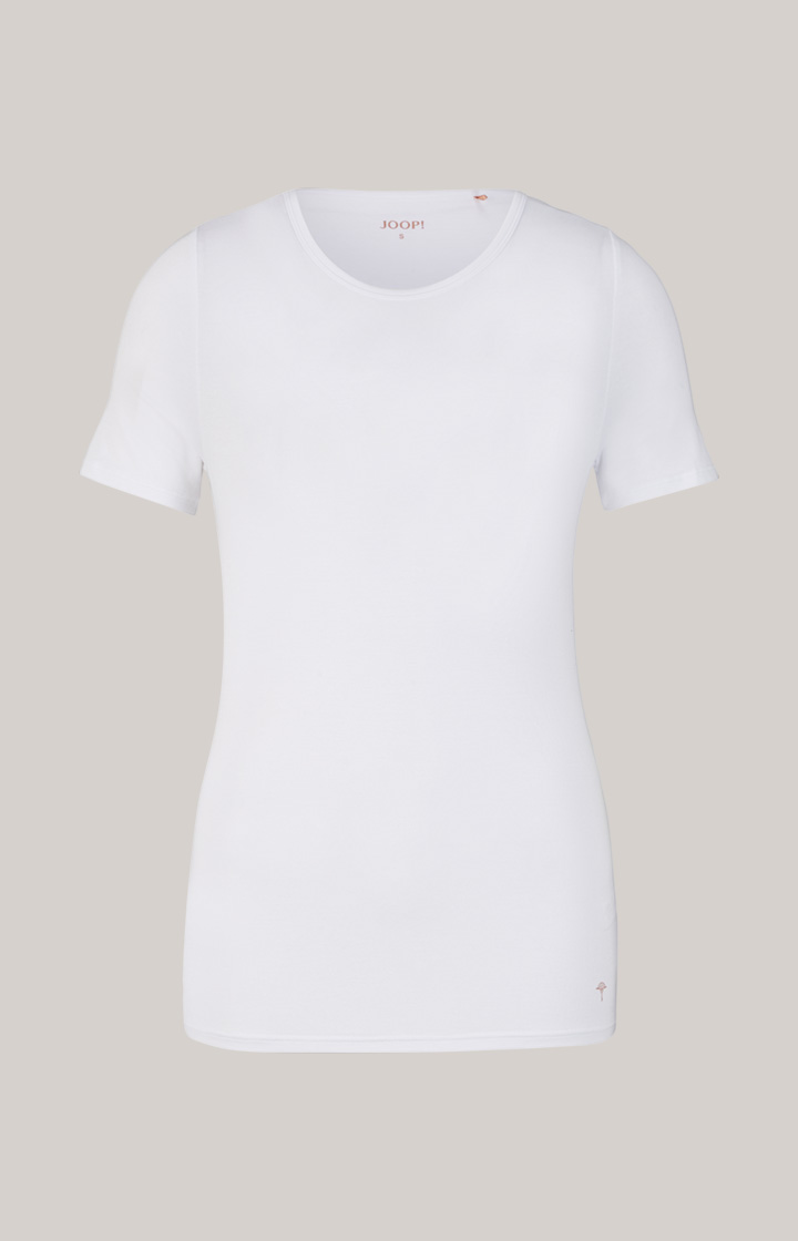 Modal T-Shirt in Weiß