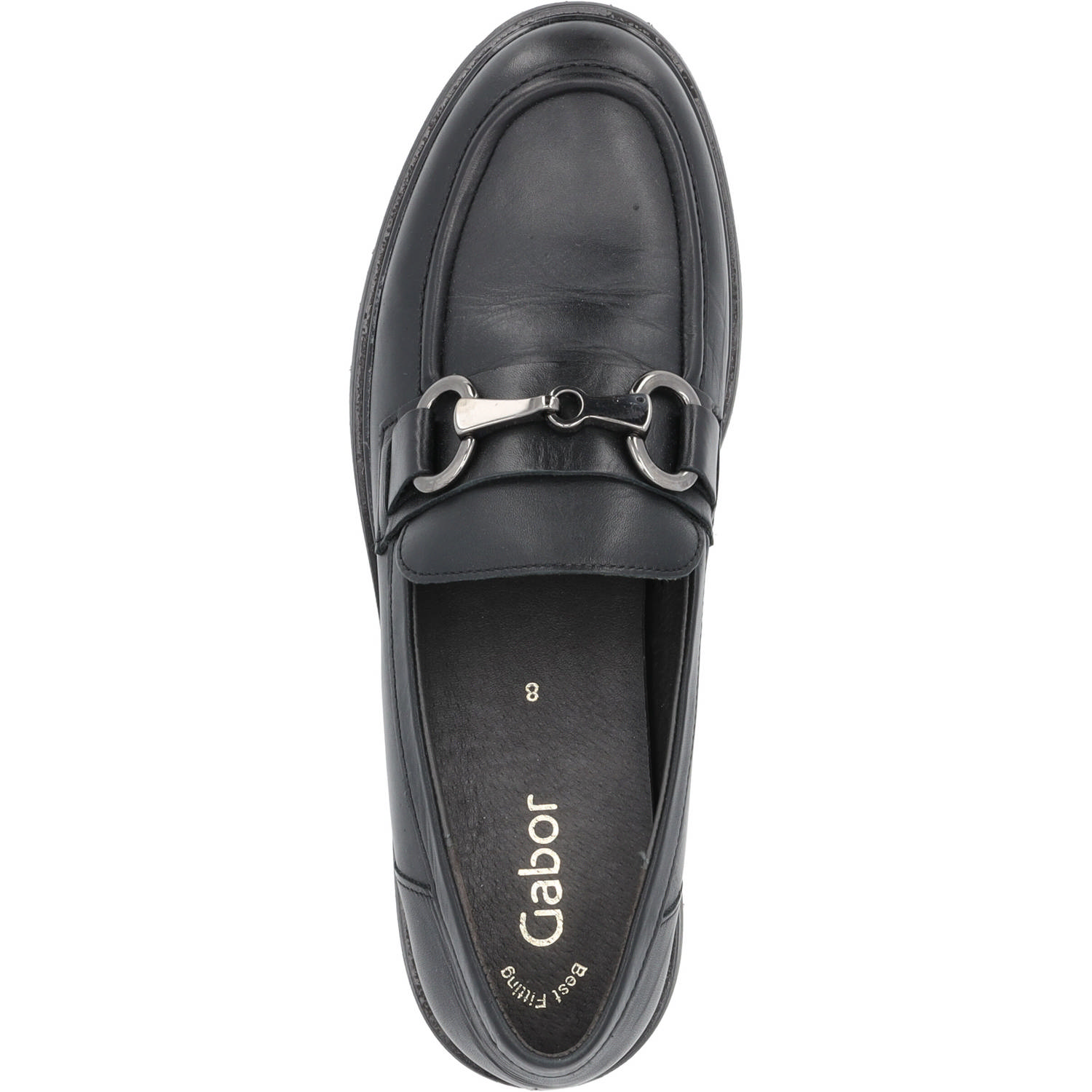 Gabor 95.231, Klassische Ballerinas, Damen, Schwarz (altsilber)
