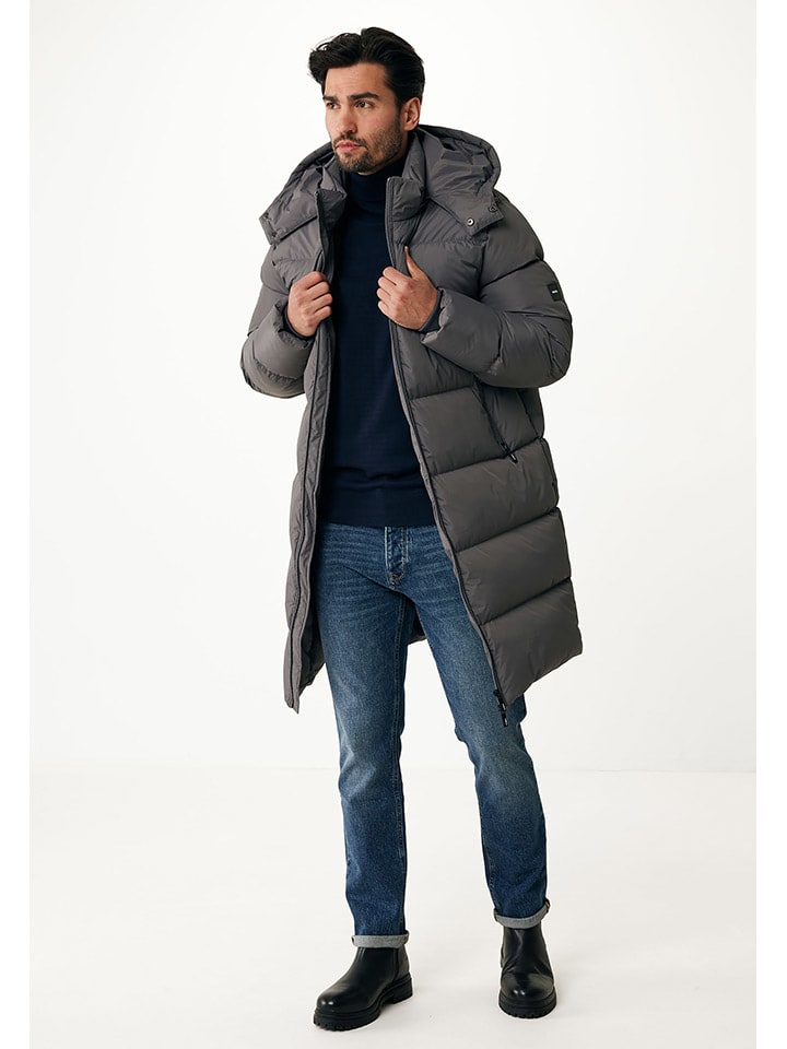 Mexx Steppmantel in Grau günstig kaufen