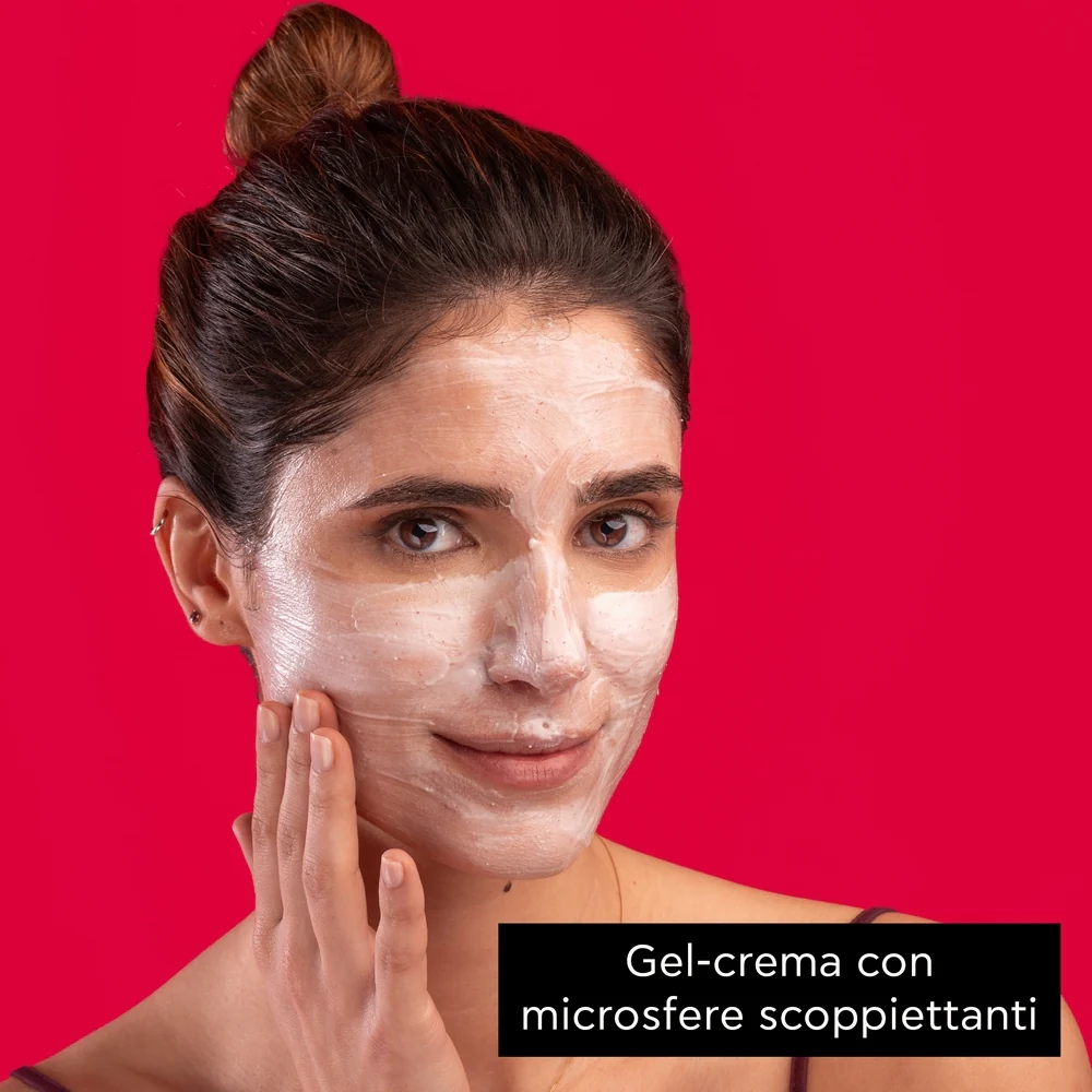 Express Beauty - Mascarilla facial iluminadora y revitalizante con granada - Mascarilla facial iluminadora
