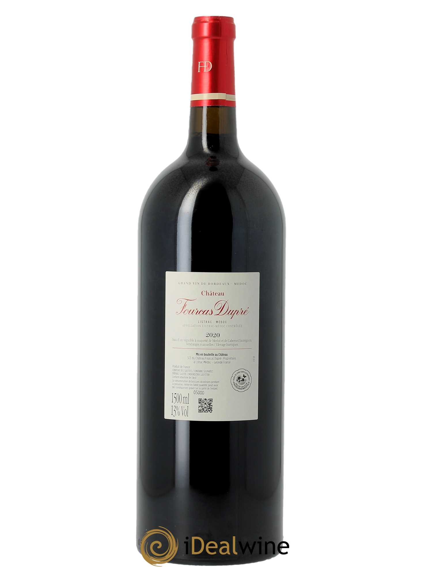 Château Fourcas Dupré  2020 - Lot de 1 Magnum