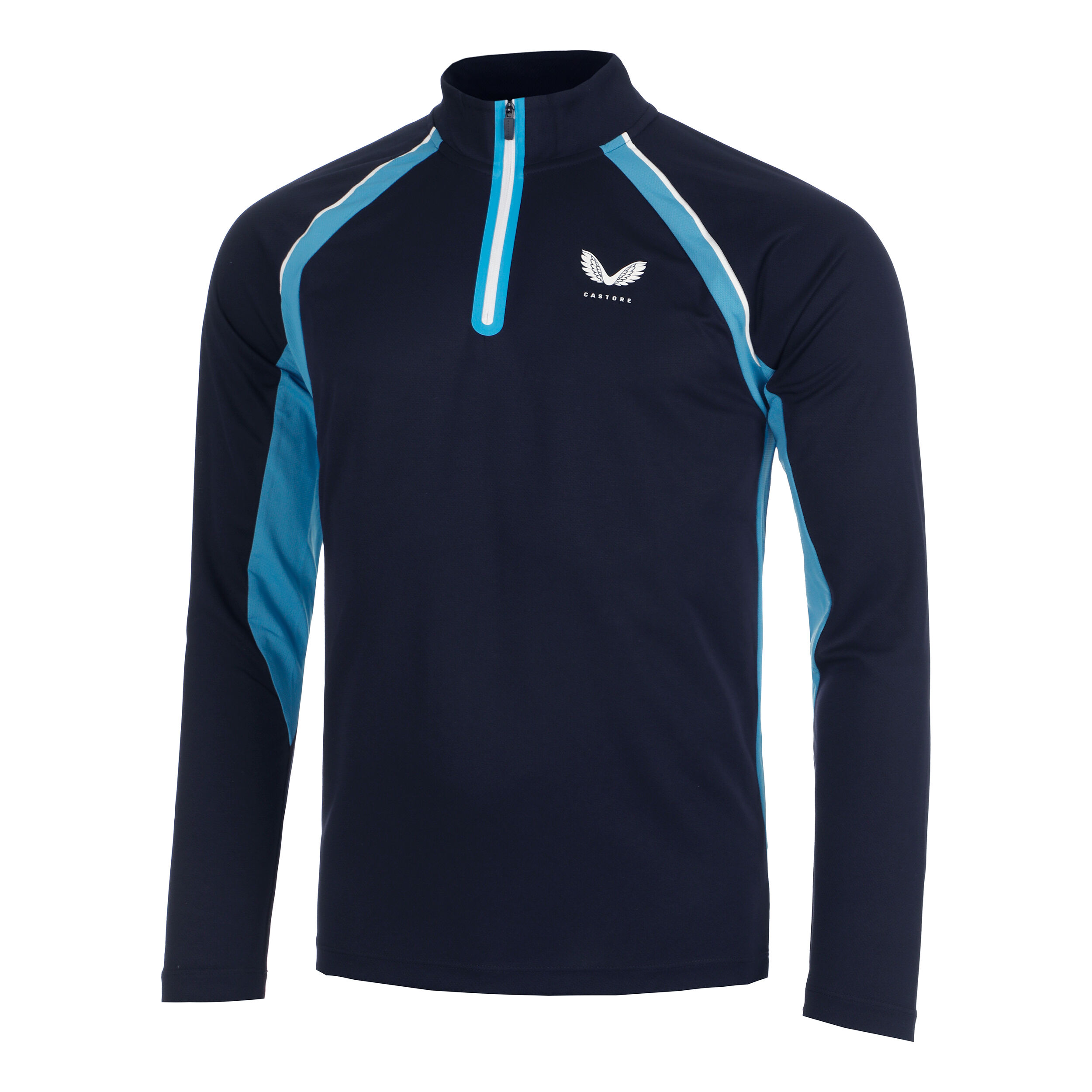 Aeromesh 1/4 Zip Longsleeve Herren - Dunkelblau