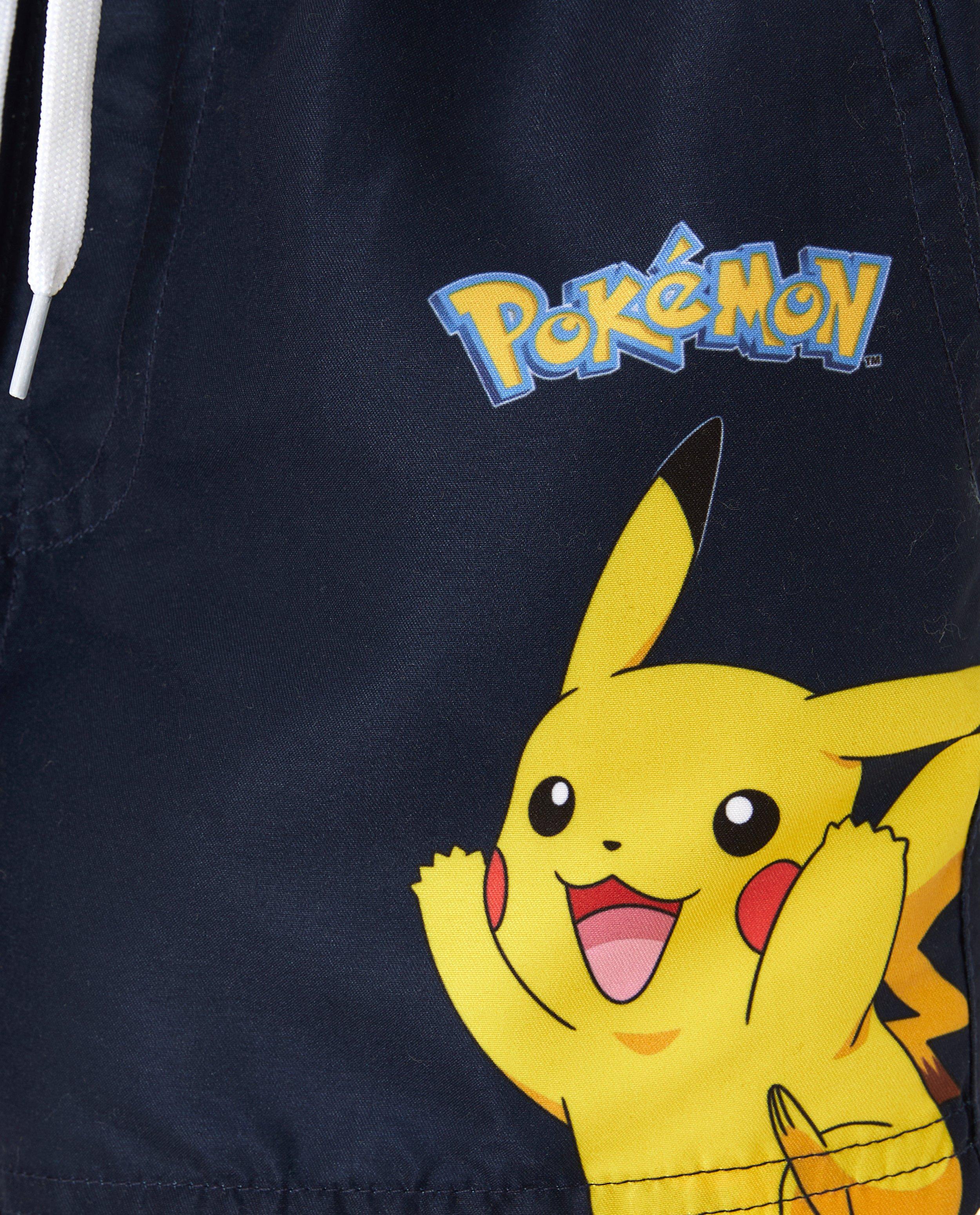 Pokémon Fürdőruha Pokémon Mintával Sötétkék