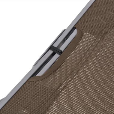 vidaXL Gartenliege Klappbare Sonnenliegen 2 Stk. Taupe Textilene, 2 St.