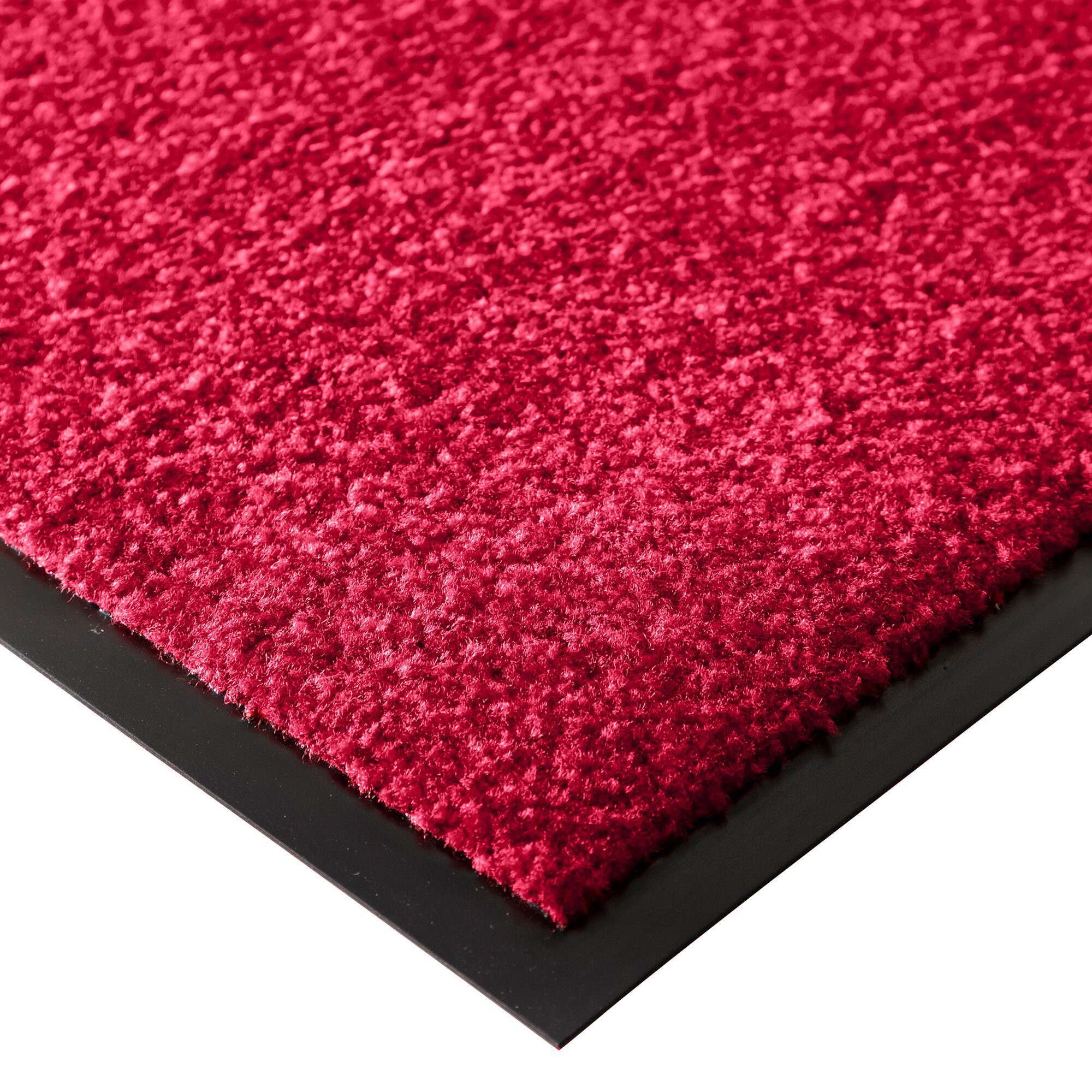 Tapis uni anti-poussière luxe