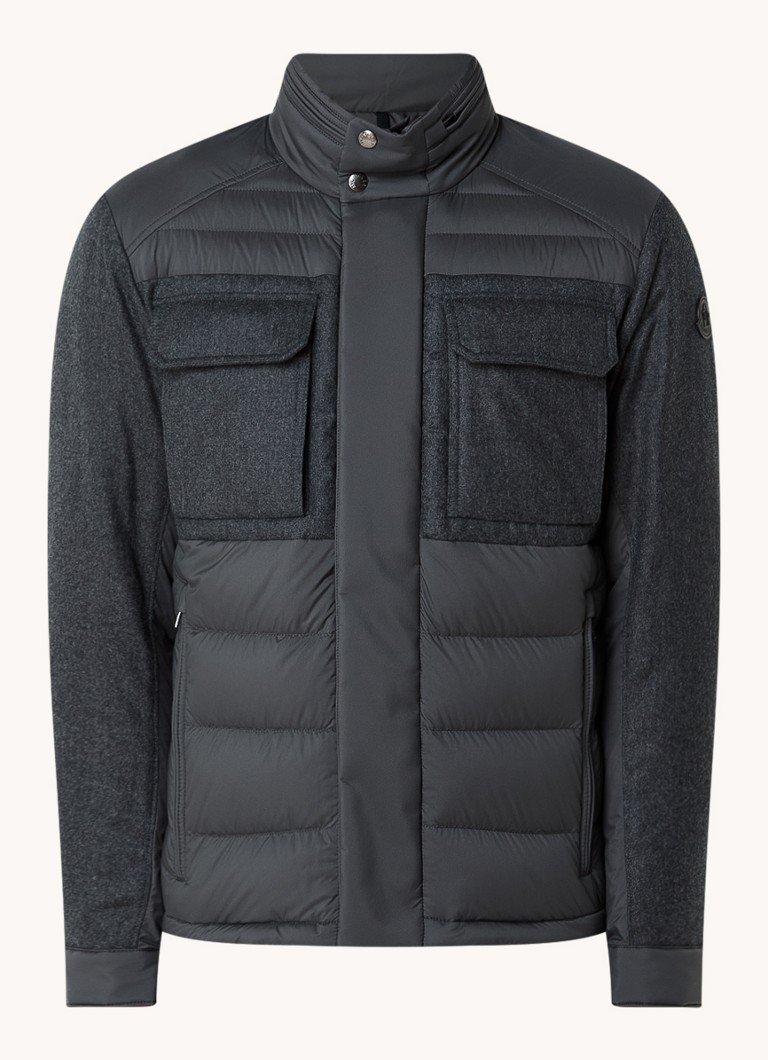 Moncler Vallanta quilted jacket with storage hood
