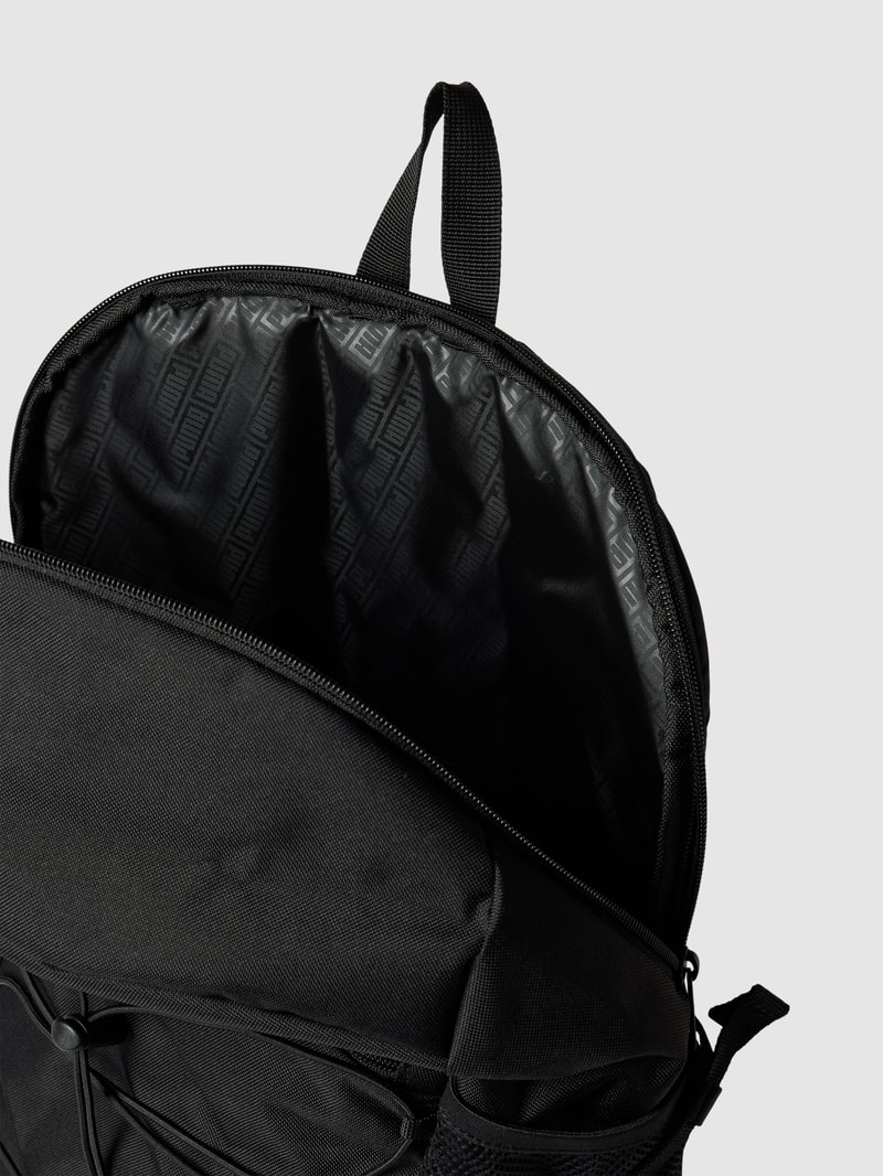 Rucksack mit Label-Detail in schwarz